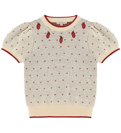 Fliink T-shirt - Strik - Bolette - Sandshell