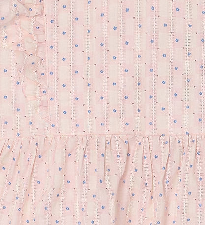 Fliink T-shirt - Zorro - Chalk Pink Check AOP