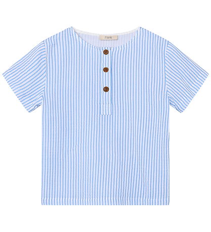 Fliink Shortssæt - Musselin - Cha Cha - Marina Stribed