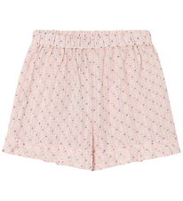 Fliink Shorts - Zorro - Ruffle - Chalk Pink Check AOP