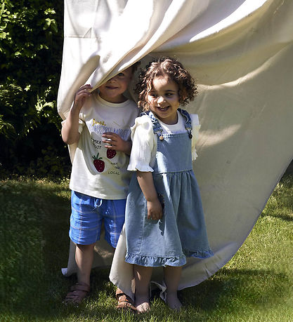 Fliink Shortssæt - Musselin - Cha Cha - Marina Check