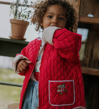 Fliink Overgangsjakke - Quilt - Venbar m. Strawberry - Kota - Sa