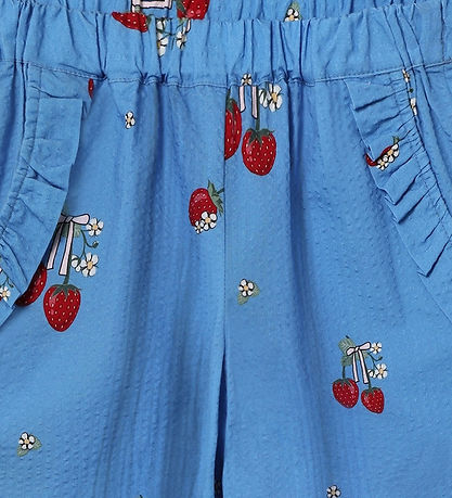 Fliink Bukser - Elma - Marina Blue AOP