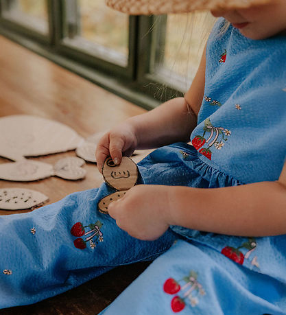 Fliink Bukser - Elma - Marina Blue AOP