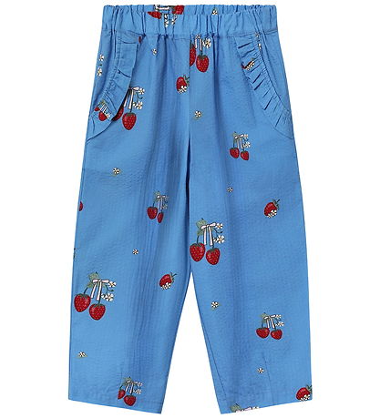 Fliink Bukser - Elma - Marina Blue AOP