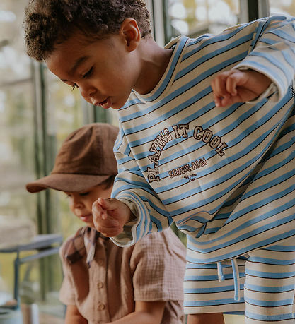 Fliink Sweatshirt - Alvin - Sandshell/Marina