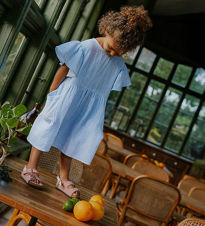 Fliink Kjole - Musselin - Cha Cha - Marina Stribed