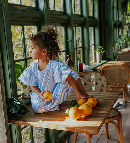 Fliink Kjole - Musselin - Cha Cha - Marina Stribed