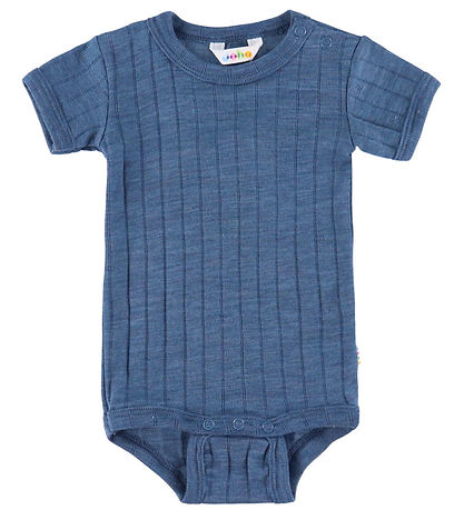 Joha Body k/æ - Uld/Silke - Blå mel