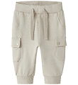Name It Sweatpants - NbmFoktav - Chateau Gray