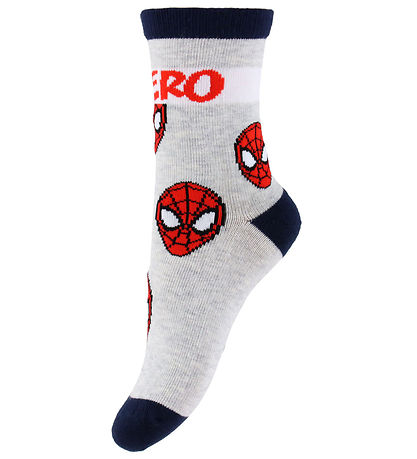 Name it Strømper - 3-Pak - Spiderman - NmmFranky - Navy Blazer/G
