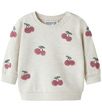 Name it Sweatshirt - NbfFairy - Peyote Melange