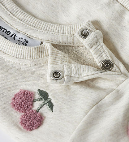 Name it Sweatshirt - NbfFairy - Peyote Melange