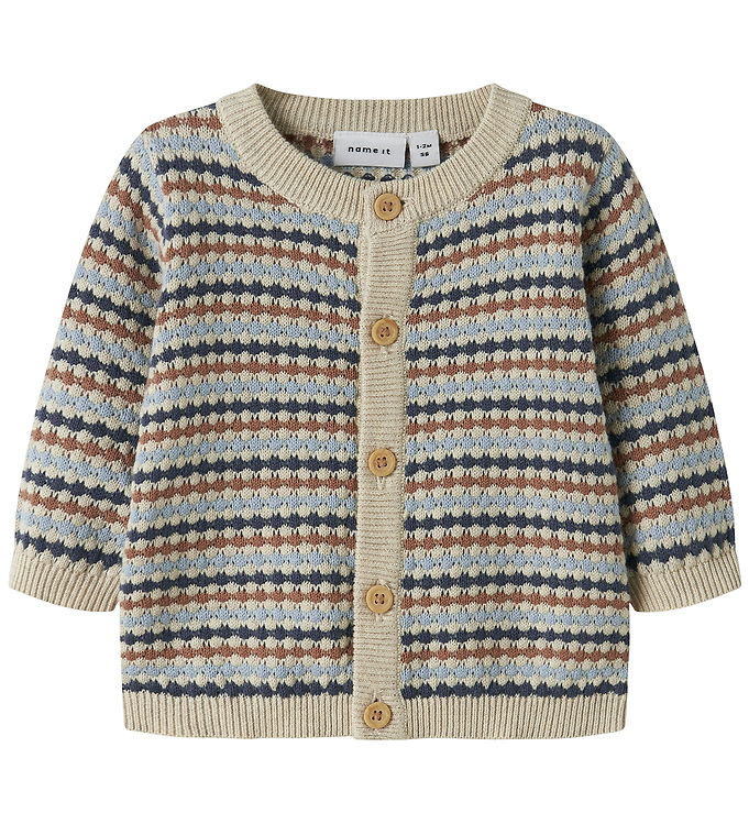 Name It Cardigan - Strik - NbmFlows - Vintage Indigo