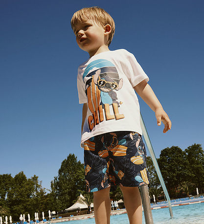 Name It Badeshorts - NmmMouritz - Stitch - Navy Blazer