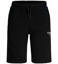 Jack & Jones Shorts - Sweat - JpstGordon - Black