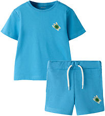 Name It Shortssæt - NmmFroest - Cyaneus
