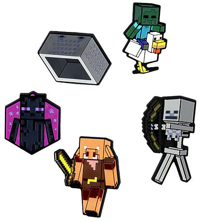 Crocs Pendant - Minecraft - 5-Pack
