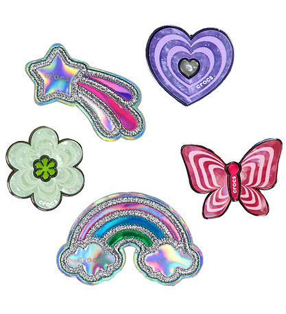 Crocs Vedhæng - Funky Girly Icons - 5-pak
