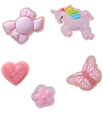 Crocs Vedhæng - Tiny Girl Favorites - 5-pak