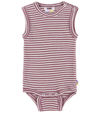 Joha Body u/æ - Uld/Silke - Rib - Lyng/Stribet