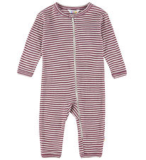 Joha Heldragt - Uld/Silke - Rib - Lyng/Stribet