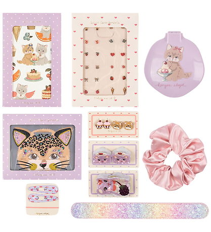 Konges Sløjd Smykkekuffert - Glam me up - Amour Pink