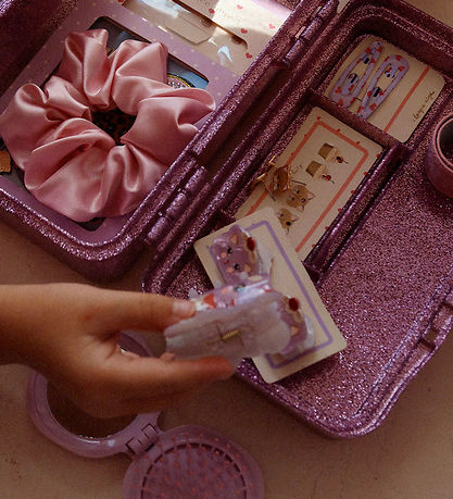 Konges Sløjd Smykkekuffert - Glam me up - Amour Pink