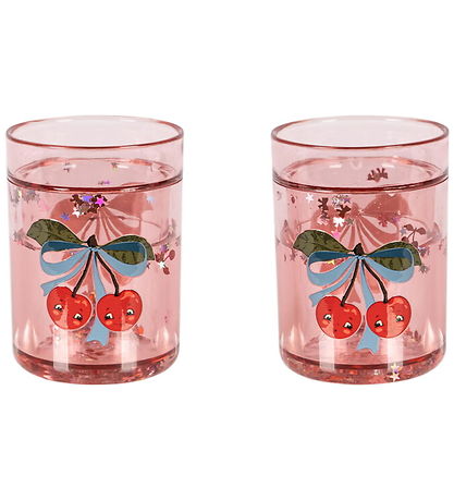 Konges Sløjd Glimmerkopper - 2-Pak - Cherry Bow