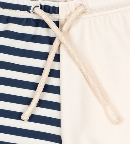 Konges Sløjd Badebukser - Aster - Marin Stripe