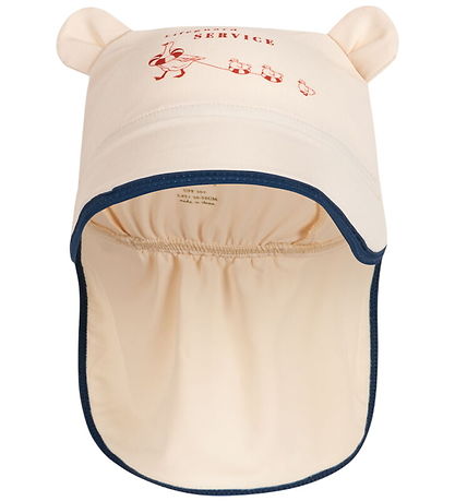 Konges Sløjd Solhat - Aster Bear - UV50+ - Seedpearl