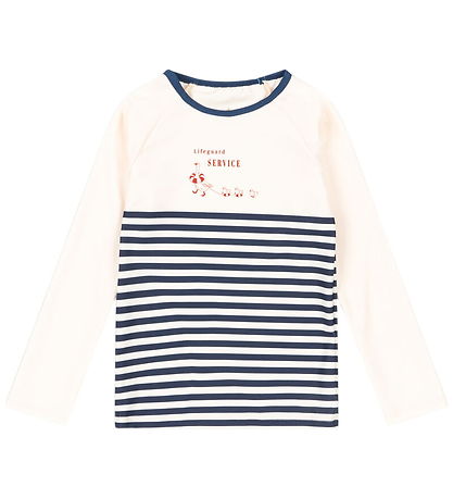 Konges Sløjd Badebluse - Aster - UV40+ - Marin Stripe