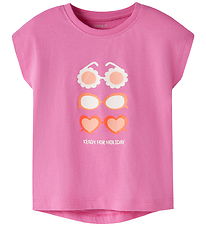 Name It T-shirt - NmfVigea - Strawberry Moon/Sunglass