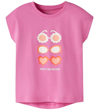 Name It T-shirt - NmfVigea - Strawberry Moon/Sunglass