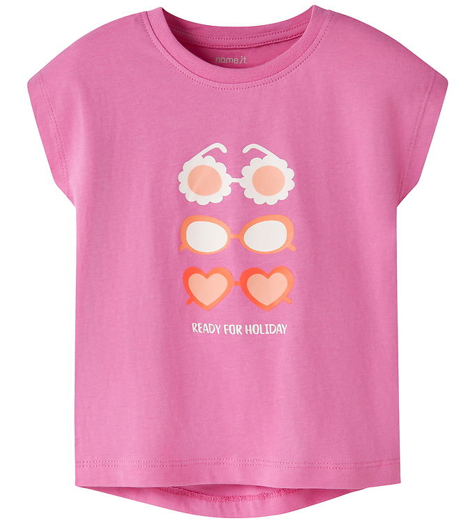 Name It T-shirt - NmfVigea - Strawberry Moon/Sunglass