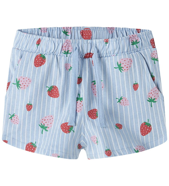 Name It Shorts - Noos - NmfVigga - Chambray Blue/Striped
