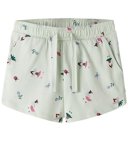 Name It Shorts - Noos - NmfVigga - Pale Aqua/Fairy Garden