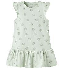 Name It Kjole - NmfVida - Pale Aqua/Sea Shells Green