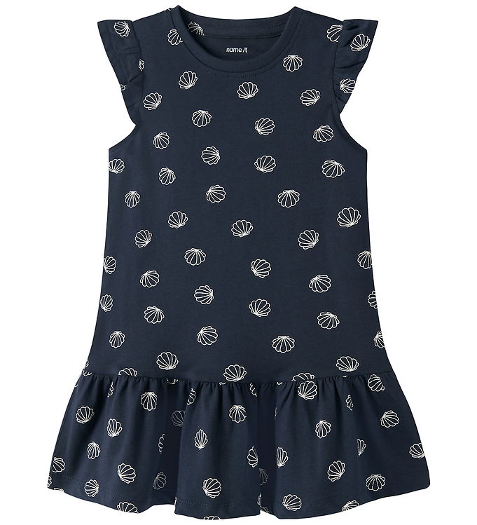 Name it Kjole - NmfVida - Navy Blazer/Sea Shells
