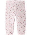 Name It Leggings - NmfVivian - Cradle Pink/Heart Cherries