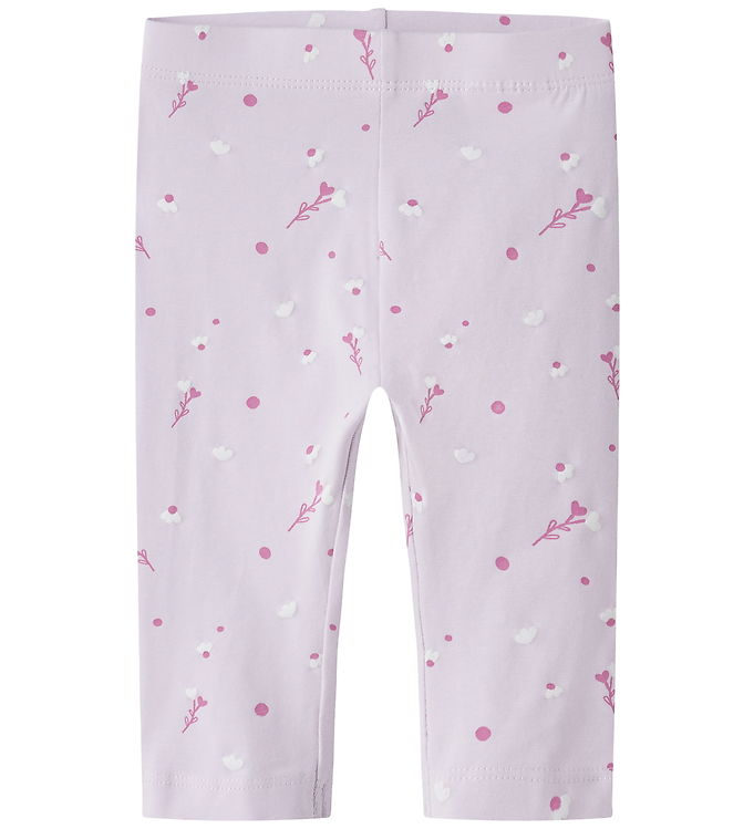 Name It NmfVivian - Børne Leggings - Lilla - 110