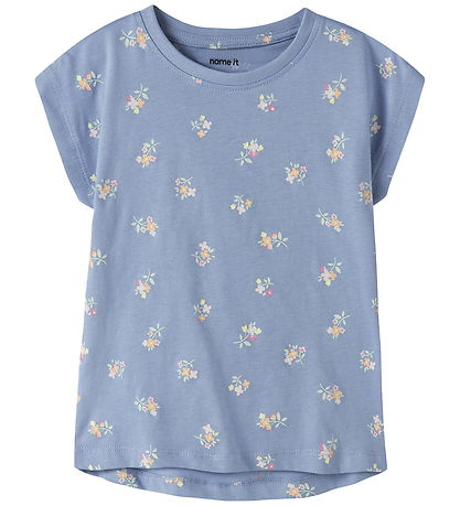Name It T-shirt - NmfVigga - Purple Impression/Floral