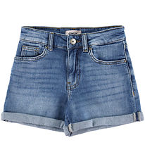 Kids Only Shorts - Denim - Stretch - KogJosephine - Light Blue D