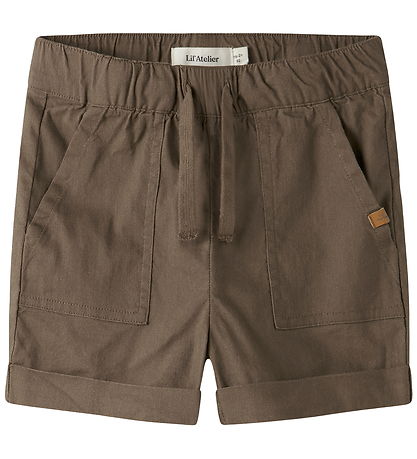 Lil Atelier Shorts - NmmFredrik - Shitake