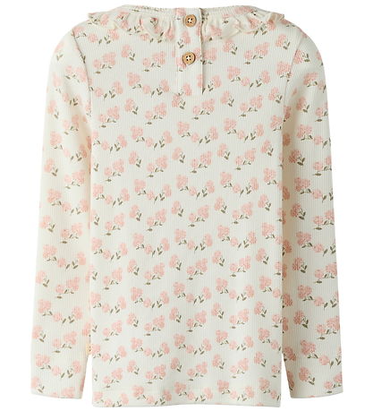 Lil Atelier Bluse - NmfGago - Coconut Milk/Hydrangea