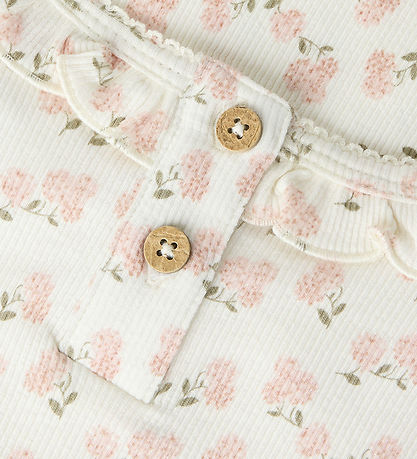 Lil Atelier Bluse - NmfGago - Coconut Milk/Hydrangea