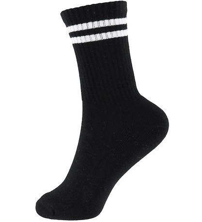 Name It Strømper - 4-pak - NknDona - Bright White/White/Green+Wh
