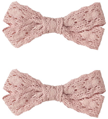 Lil Atelier Hårspænder - 2-pak - NmfAcc - Lola - Peach Whip