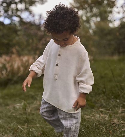 Lil Atelier Skjorte - NmmFreddie - Coconut Milk