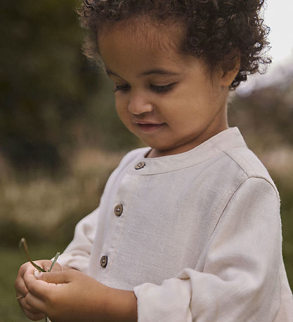 Lil Atelier Skjorte - NmmFreddie - Coconut Milk